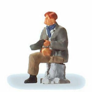 Preiser 29096 HO Scale People At Home -- Sitting Disabled Person