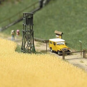 Busch 1204 HO Scale Wheat Field -- Kit - 15-1/2 square inches