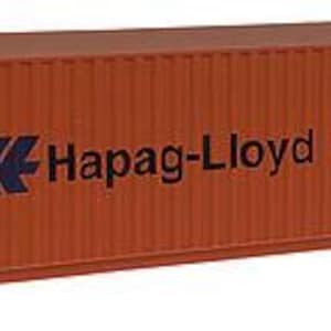 Walthers SceneMaster 949-8204 HO 40' Hi Cube Container Hapag-Lloyd