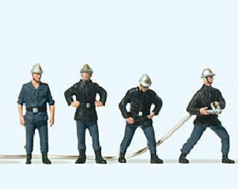 1:25 Gスケールの消防車、消防士、運転手、消防士のフィギュア - Etsy 日本