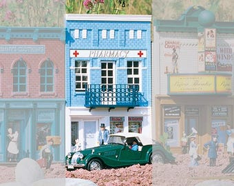 Piko 62207 G Scale Dr Goldstein Pharmacy Building Kit