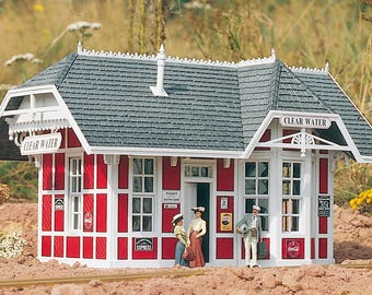 Piko 62230 G Scale Clear Water Station Building Kit