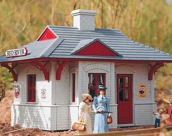 Piko 62228 G Scale Red River Station Building Kit