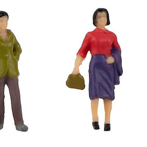 Faller 151616 HO-skala väntande passagerare figurset, 8 figurer