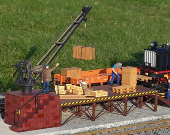 Piko 62077 G Scale Loading Crane Building Kit