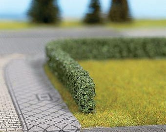 Walthers SceneMaster 949-1301 HO Short Hedges Dark Green