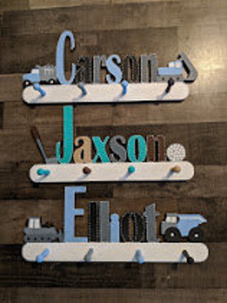 coat rack personalized