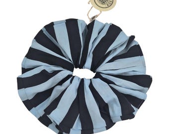 Sky Blue Cotton Scrunchie Everyday Hair