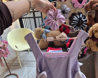 Aesthetic Matching Owner Pet Collar Scrunchie Set Dog Mom Twinning Family Access