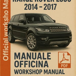 Land Rover Discovery Sport L550 Model Years 2014 to 2017 Repair Manual