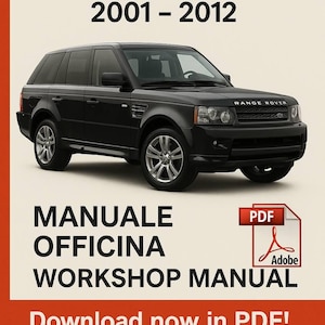 Land-Rover Range Rover L322 Model Years 2001 to 2012 Repair Manual