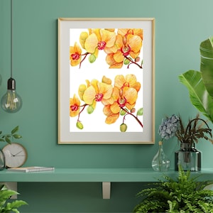 wall art printable art digital download beautiful flower  luxury flower art  modern floral art  customizable flower art