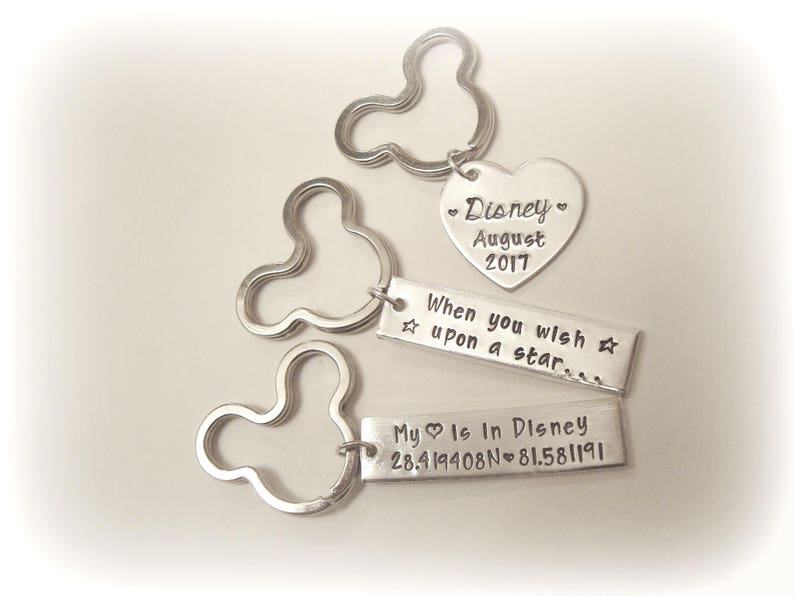 Personalized Disney Keychain Mickey Keychain Disney | Etsy