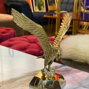 Eagle Statue, Bird Sculpture, Handcrafted Statue