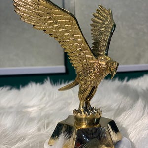 Eagle Statue, Bird Sculpture, Handcrafted Statue