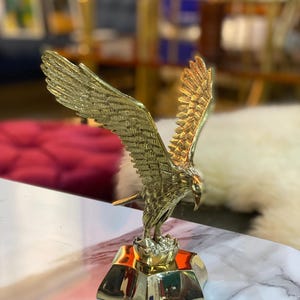 Eagle Statue, Bird Sculpture, Handcrafted Statue