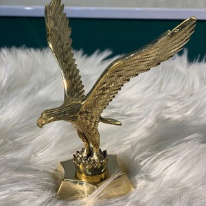 Eagle Statue, Bird Sculpture, Handcrafted Statue