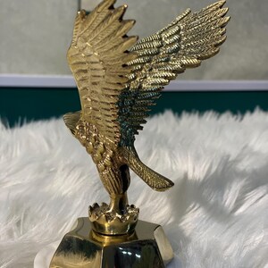 Eagle Statue, Bird Sculpture, Handcrafted Statue