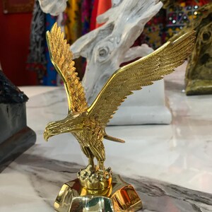 Eagle Statue, Bird Sculpture, Handcrafted Statue