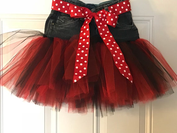 denim tutu