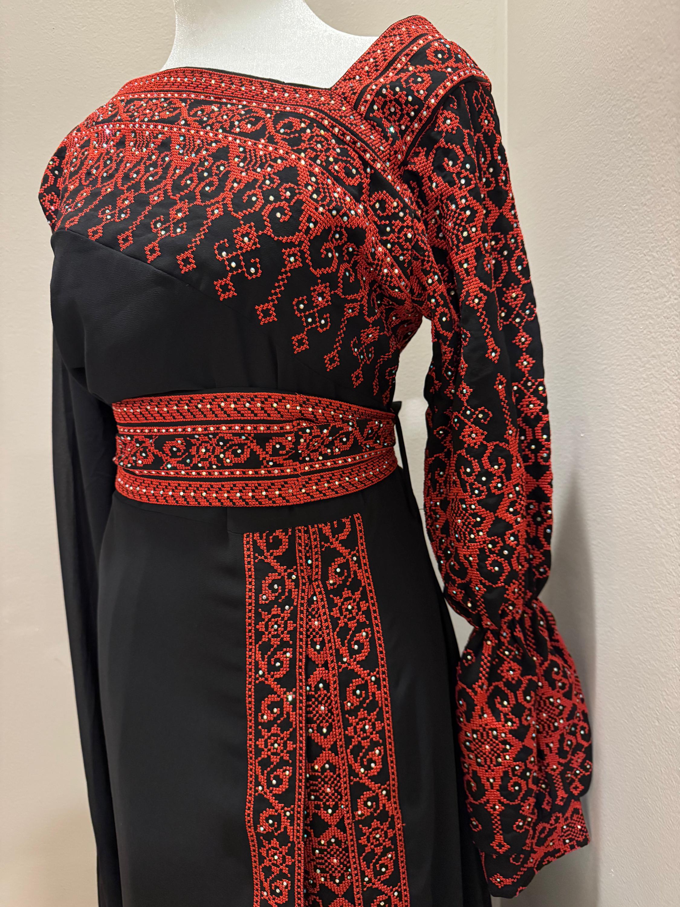 Long Arabic Dress - Etsy