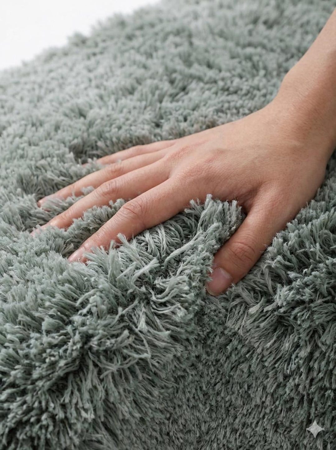 Microplush Rug Ultra-soft Microfiber Shaggy Rug – Plush Modern Carpet for Living Room ...