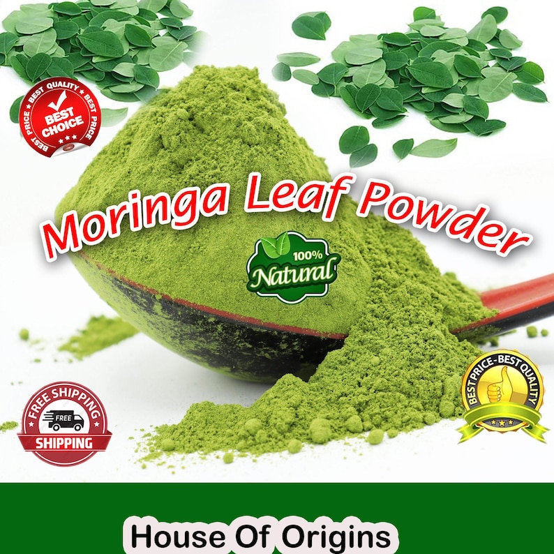 Natural Moringa Leaf Powder: Air Dried Drumstick Leaf, 5 KG Bulk - Etsy ...