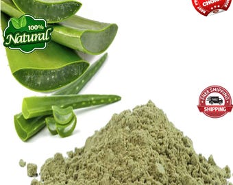Organic Aloe Vera Powder: 100% Pure, Freshly Air Dried (5 KG Bulk)