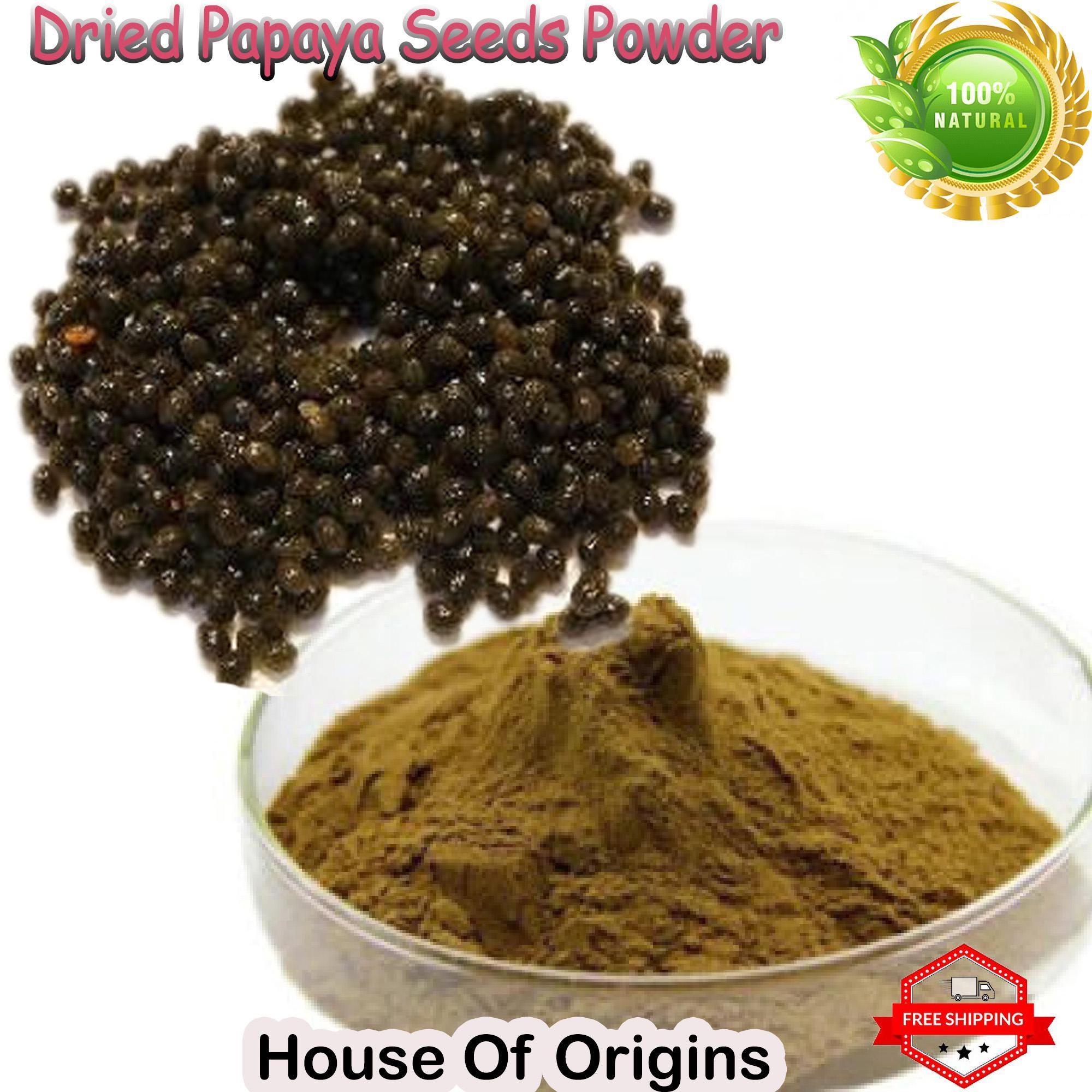 thumbnail image 2 of 100% Pure Organic Non-GMO Dried Papaya Seeds 50g - Herbal Health Supplement From Sri Lanka 2 of 4