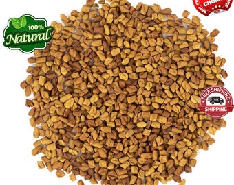5 kg de semillas enteras de fenogreco orgánico a granel: Certificadas por el USDA