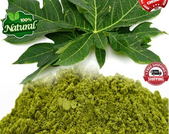 Organic Papaya Leaf Powder, 2KG Bulk, Pure Natural