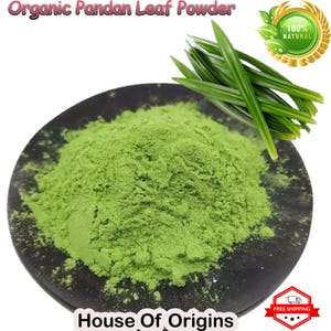 pandan leaf Powder, 2 KG Organic Pandanus 100% Natural organic Premium Qulity, bulk Spices