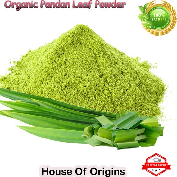 Organic Pandan Leaf Powder: 100% Natural Pandanus Spice (2 KG)