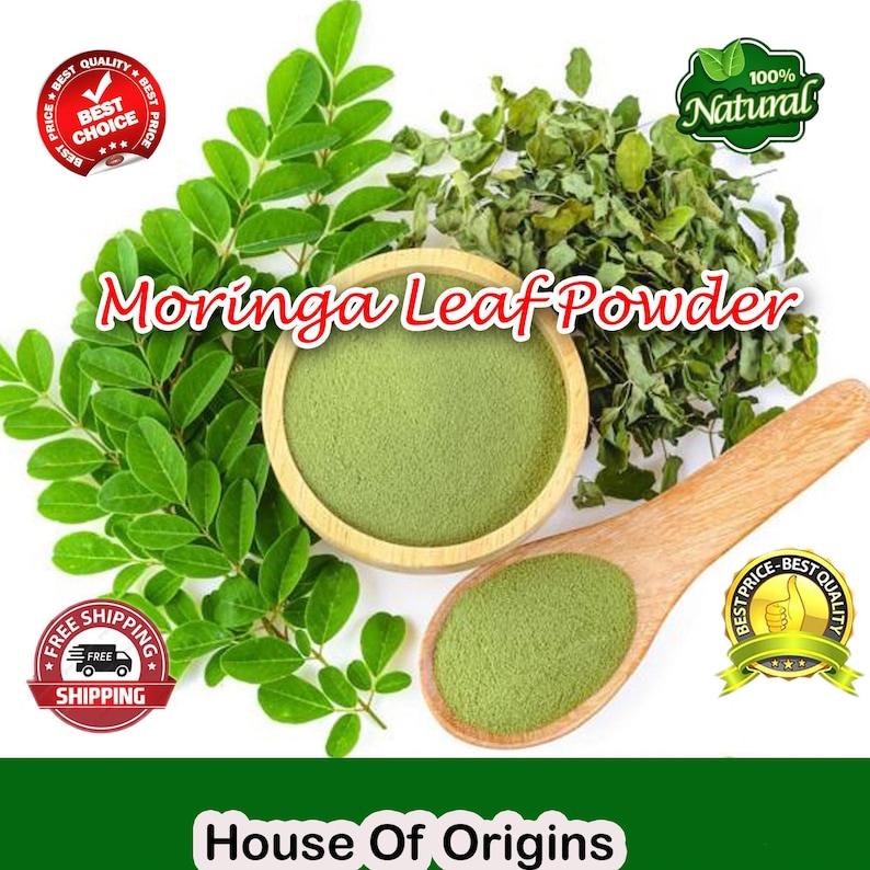Natural Moringa Leaf Powder: Air Dried Drumstick Leaf, 5 KG Bulk - Etsy ...