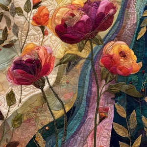 Wunderliche Pfingstrose Abstrakte Tapete - Digital Produkte Stoff- & Wandteppichstil Hauptdekoration Botanische Kunst für Druck - Blumenplakat-Landschaftswandkunst
