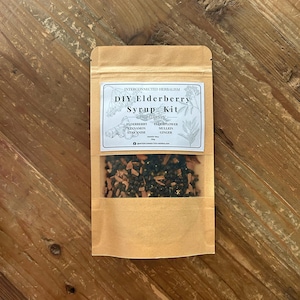 DIY ElderBerry Syrup Kit