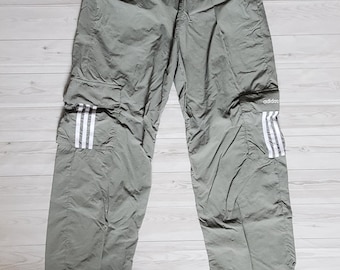 Adidas originals cargo track pants on drawstrings womens y2k