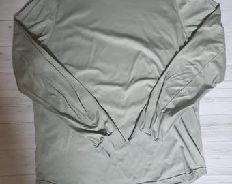 Nike x Lebron James x John Elliott Nitrogen Long Sleeve Shirt Beige Mens Size XL , Streetwear y2k