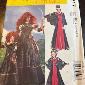 Disney Merida costume pattern-
