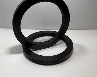 Anillos/espaciadores de montaje para altavoces de abedul de 6,5" de alta calidad