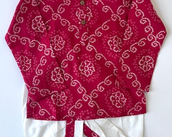 Boys Cotton Dhoti Kurta Set: Indian Wedding & Festive Wear