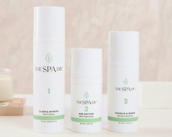 LE SPA DR. Système de soins de la peau anti-âge en 3 étapes
