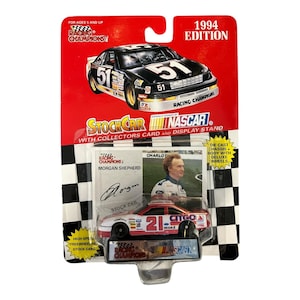 1994 Racing Meister Nasscar Morgan Shepherd #21 CITGO Die-Cast Car mit Karte