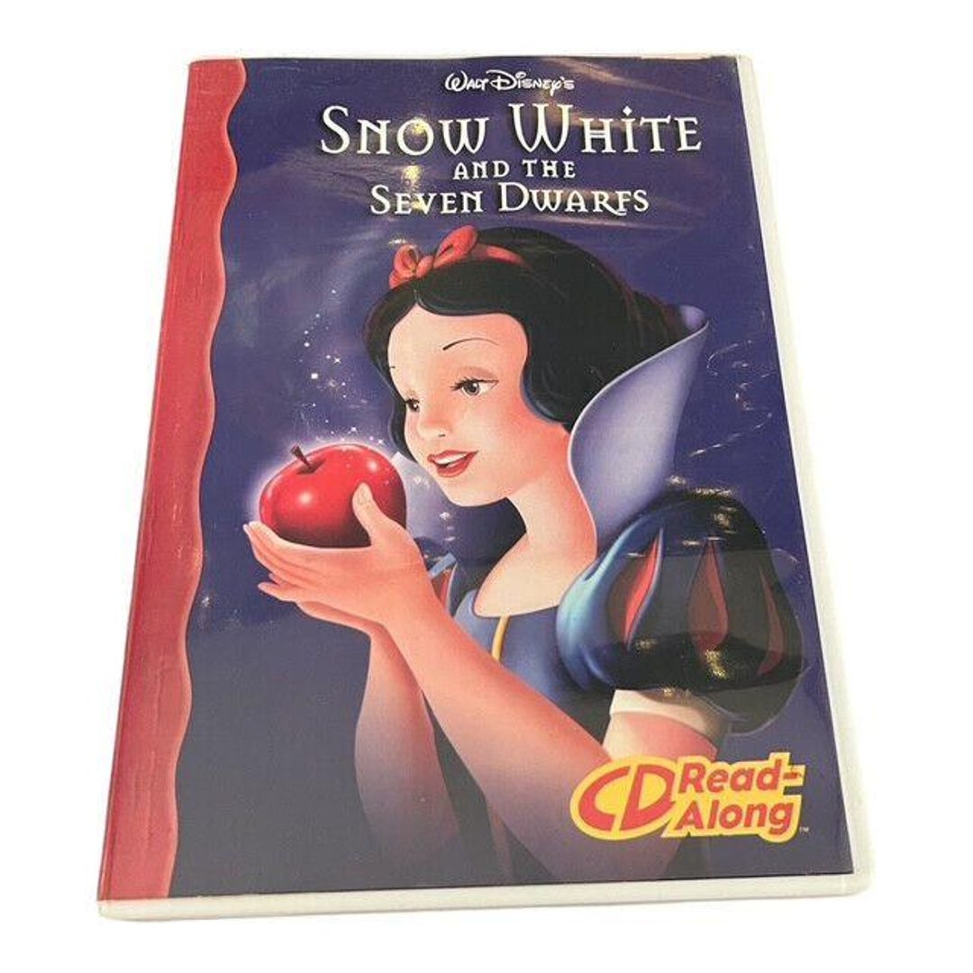 Disney Snow White and the Seven Dwarfs Read Along Book CD Cassette ...