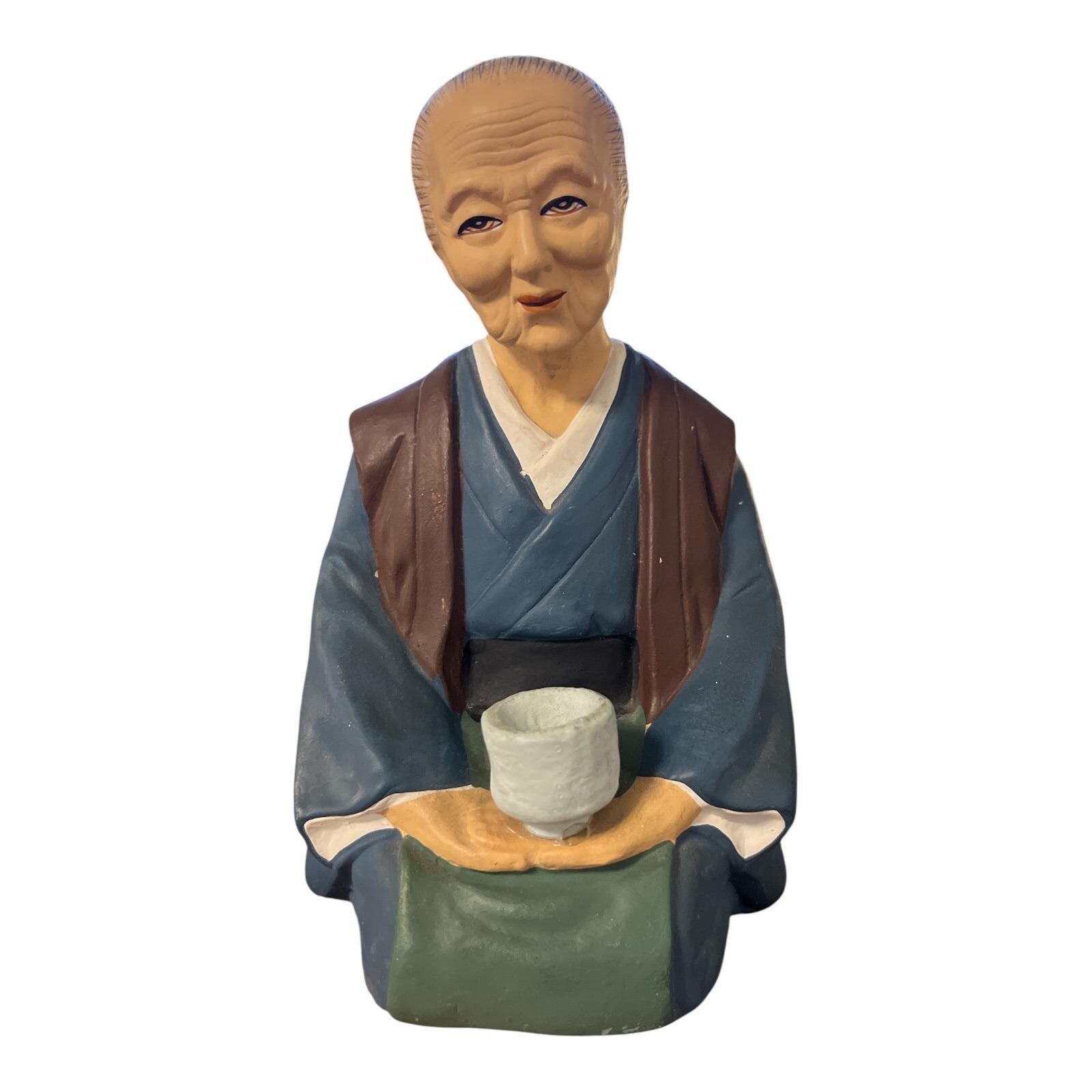 陶器 made in japan ビンテージ 人形 ライト TILSO