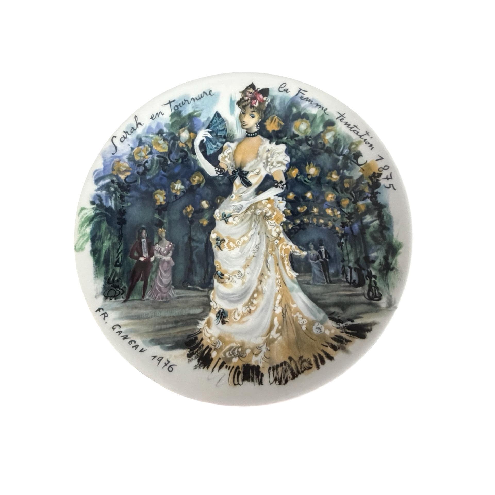 D'arceau Limoges Les Femmes Du Siècle 1875 Sarah En Tournure