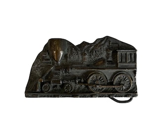 Vintage 1977 Captain Hawks Sky Patrol Zug Gürtelschnalle Lionel Andrew Corp Railroad