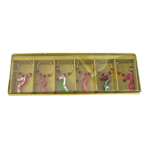 Pier 1 Imports vinglasberlocker med höga klackar, set om 6