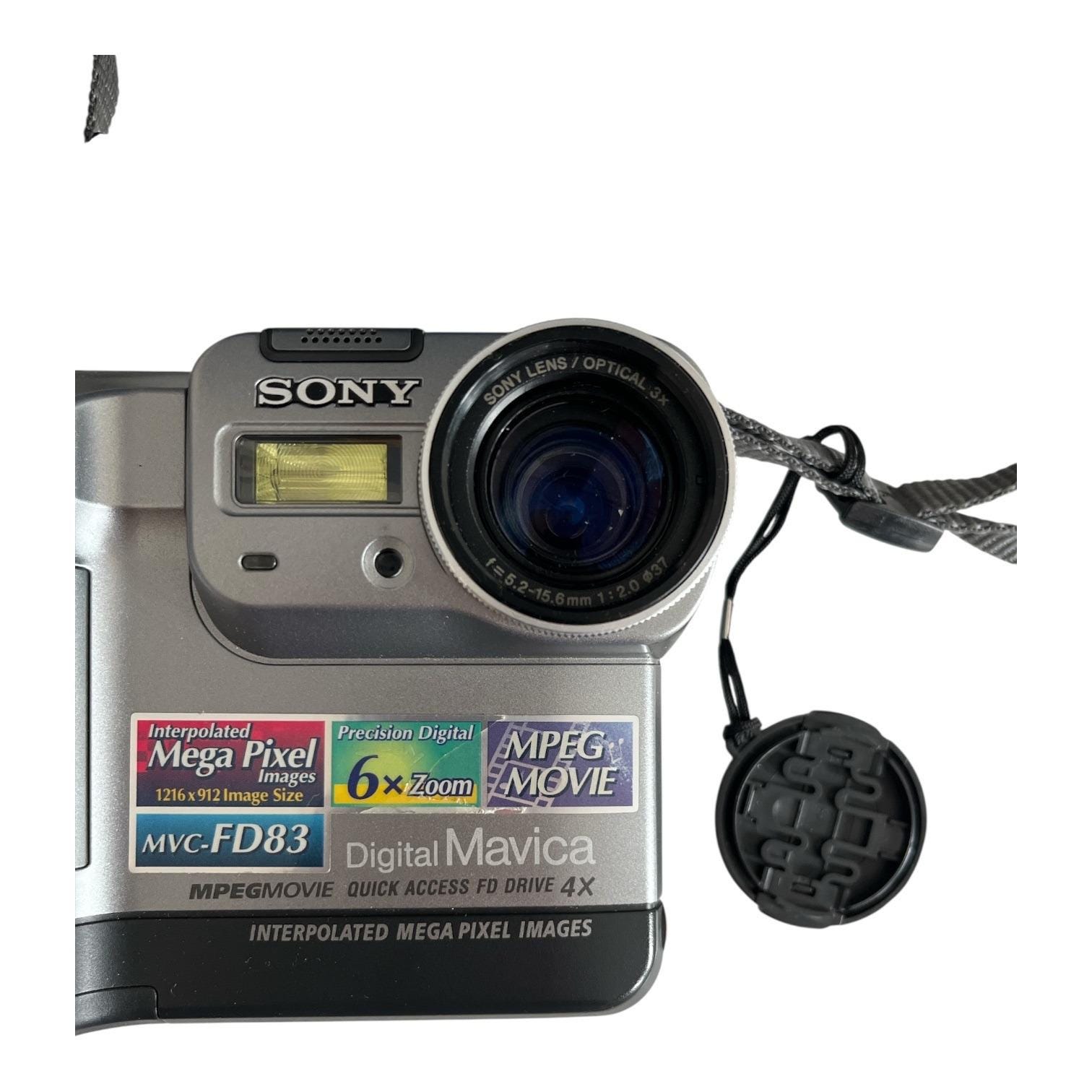 Sony Digital Mavica MVC-FD83 Floppy Disk Camera MPEG Movie Japan
