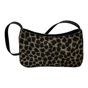 Kathy Ireland Vintage Leopard Print Purse - Chic and Functional Accessory
